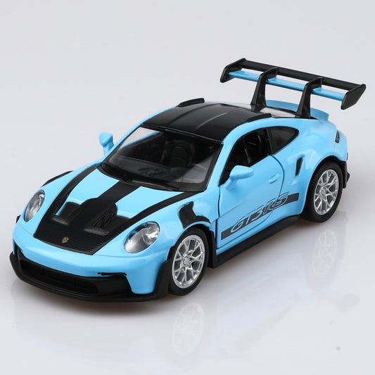 1/36 Scale Porsche 911 GT3 RS Diecast Car Models,Pull Back Vehicles